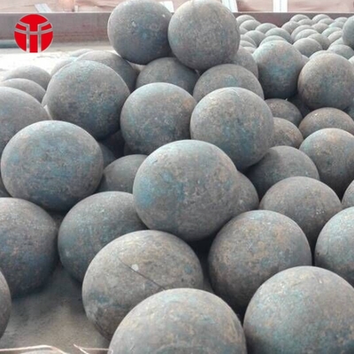 Sfere d'acciaio rotonde in materiale bauxite 62HRC Sfera con cuscinetto in acciaio forgiato