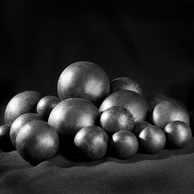 Sfera per macinazione in ghisa da 30 mm forgiata nell'industria mineraria del cemento