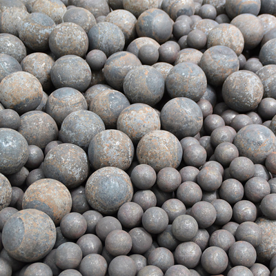 Sfera per macinazione in ghisa da 30 mm forgiata nell'industria mineraria del cemento
