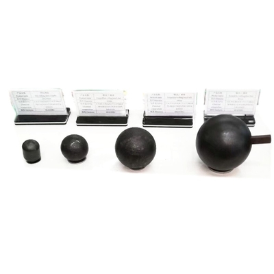 Sfere forgiate in acciaio del diametro di 125mm Supporti di macinazione in acciaio a basso tasso di rottura per mulino semi autogeno