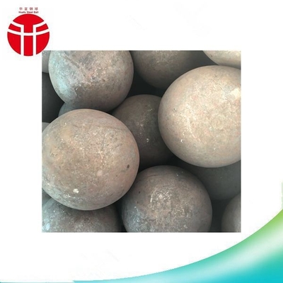 Sfera d'acciaio abrasiva da 60 mm 50 mm da 5 pollici per materiale da miniera di rame