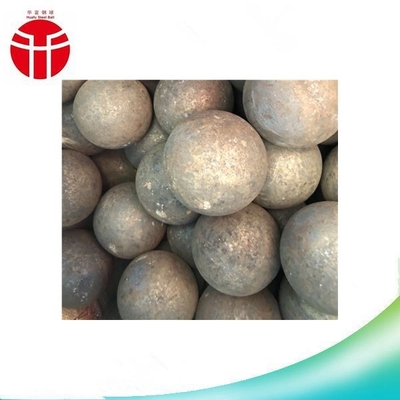 Sfera d'acciaio abrasiva da 60 mm 50 mm da 5 pollici per materiale da miniera di rame