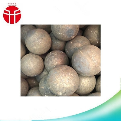 Sfera d'acciaio abrasiva da 60 mm 50 mm da 5 pollici per materiale da miniera di rame