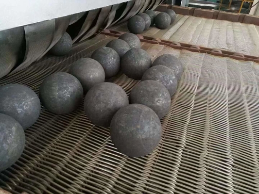 4 pollici 5 pollici sfere di macinazione forgiate 60HRC sfere in metallo solido per mulino a palle
