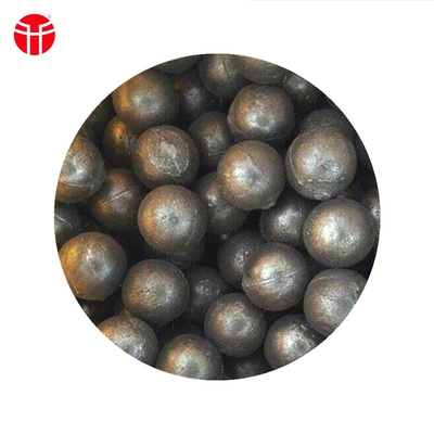 Sfere abrasive forgiate in acciaio da 40 mm Sfera media abrasiva cromata da 6 pollici per cemento carbone