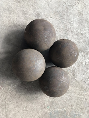 50 - 60HRC sfera d'acciaio stridente forgiata mulino 60HRC min 12J/CM2 a 3 pollici