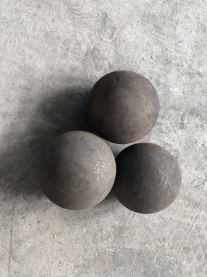 50 - 60HRC sfera d'acciaio stridente forgiata mulino 60HRC min 12J/CM2 a 3 pollici
