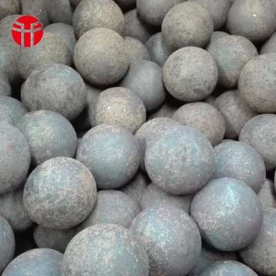 Colata di sfere forgiate per mulino a palle 65Mn per cementifici di minerale di rame