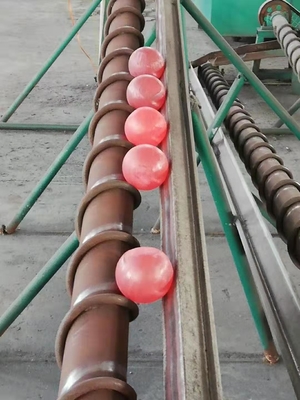 45HRC media della macinazione del mulino a palle 55HRC, diametro delle palle stridenti del ferro di pezzo fucinato grande