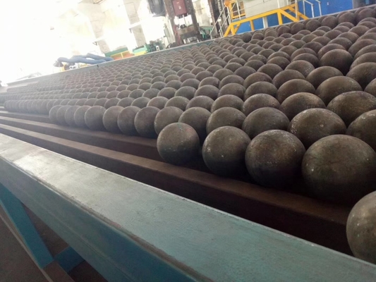 20-150 mm palline di levigatura forgiate HRC55 Valore di impatto ≥12J/Cm2